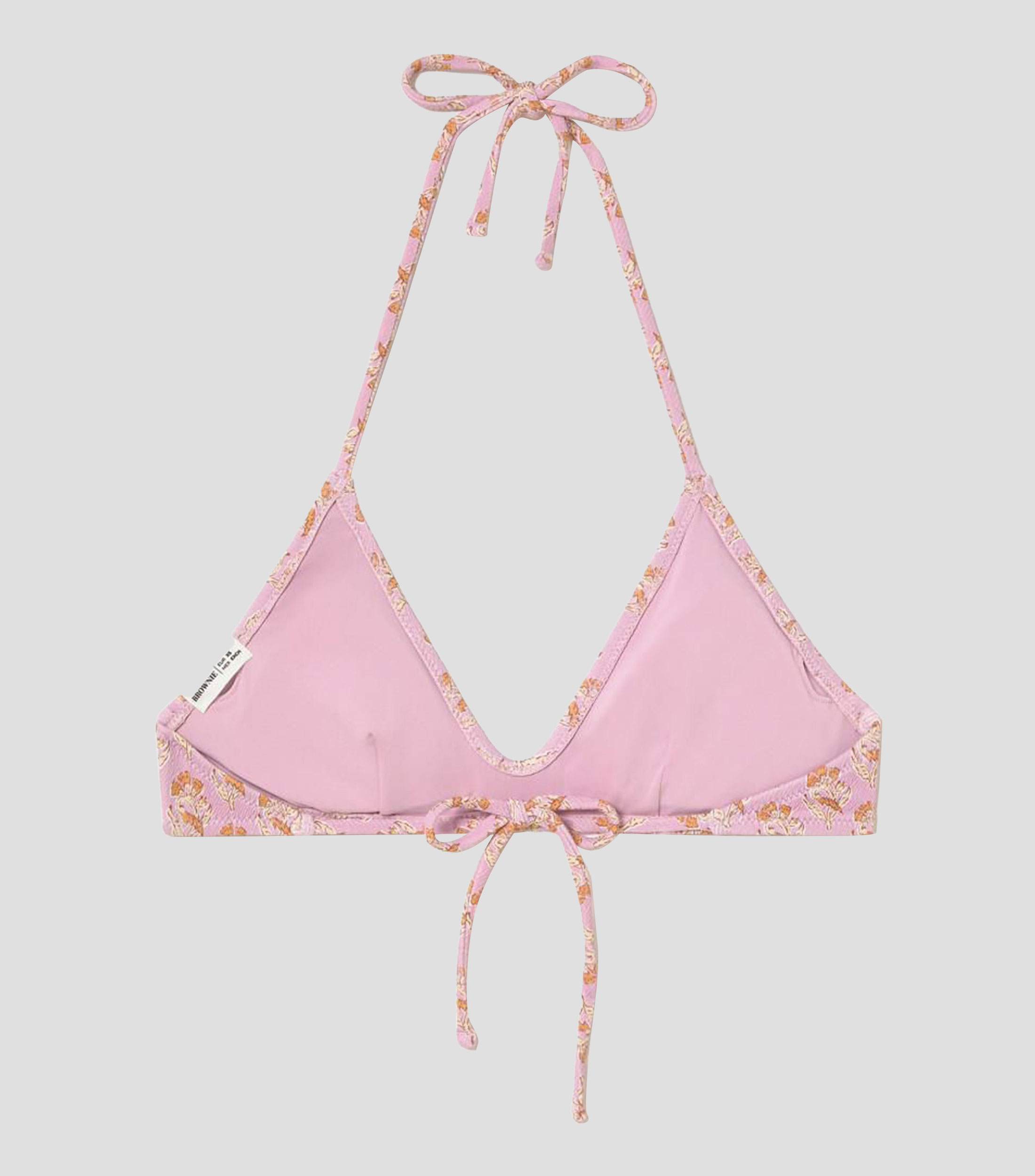 Bikini Top Gloria Flower estampado Mujer